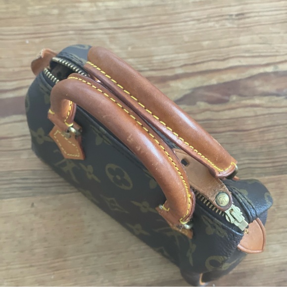 Vintage Louis Vuitton Mini Sac HL Brown Monogram Bag - Picture 8 of 14